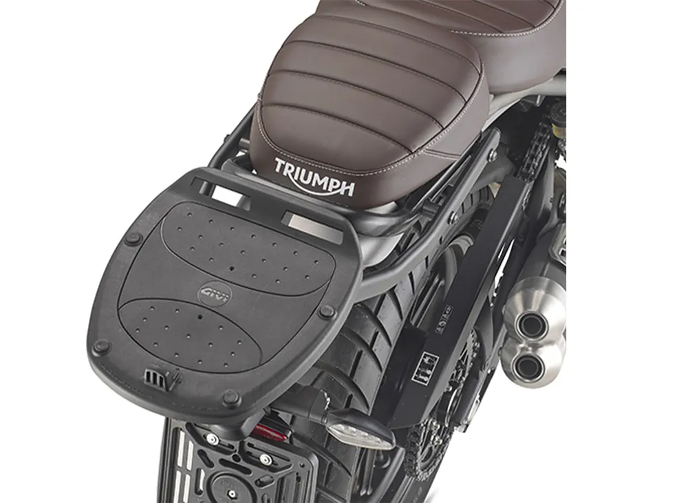 Support de top case Givi pour valise monobloc pour Triumph Scrambler 400 X / Speed 400 (24-) Seulement Aujourd&rsquo;hui