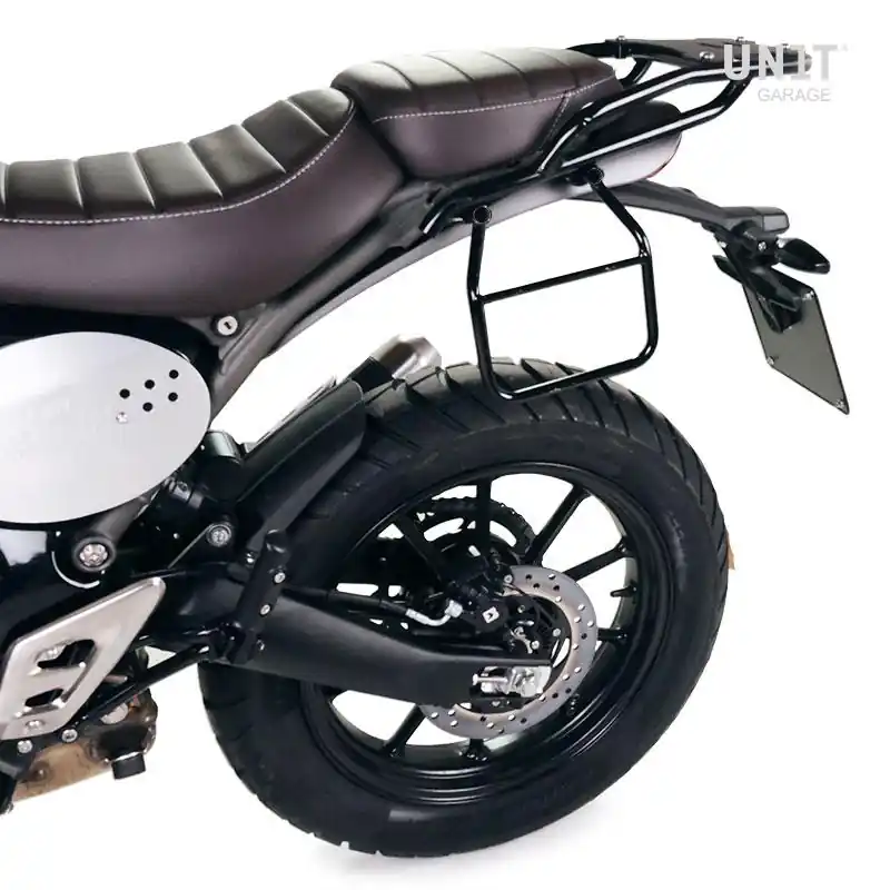 Acheter En Ligne Unit Garage porte sacoches latérales gauche – Triumph Speed 400 / Scrambler 400
