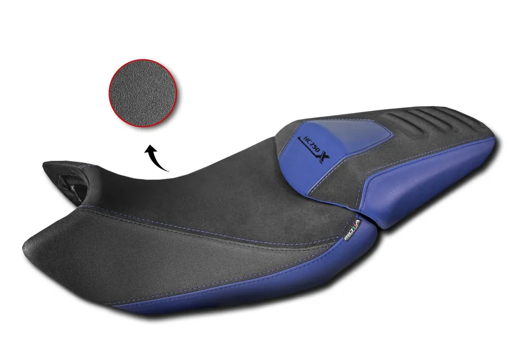 Housse de siège pour Honda NC 750 X (21-24) bleu Populaire