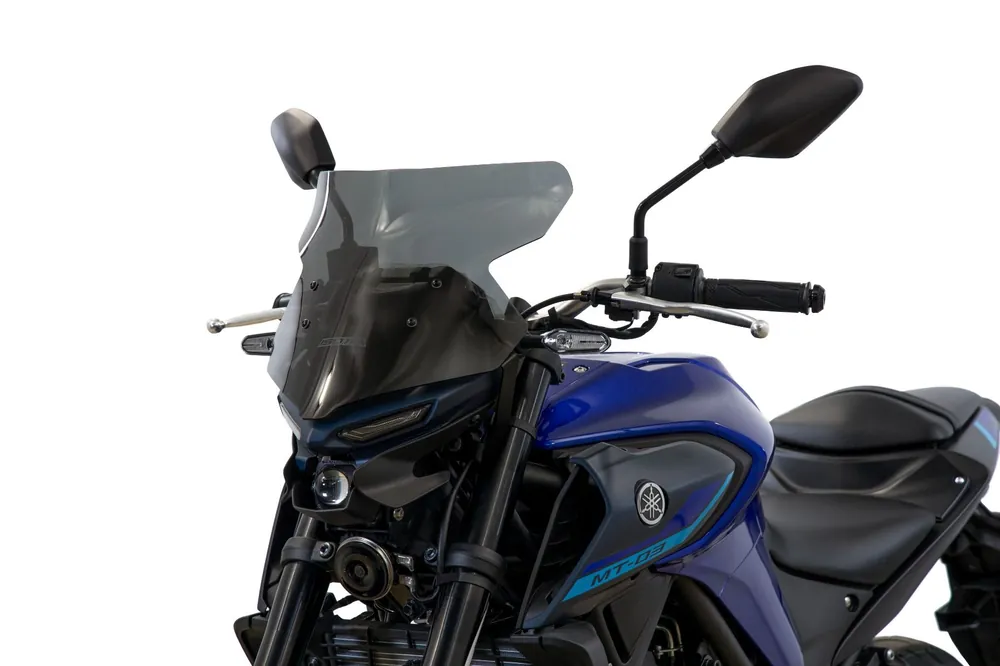 Acheter En Ligne Pare-brise haut foncé fumée pour Yamaha MT-03 (22-24)