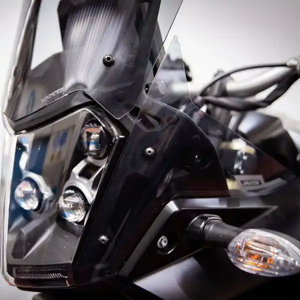 Dernier Modèle Déflecteurs latéraux fumée foncée pour Yamaha Ténéré 700 (19-24)