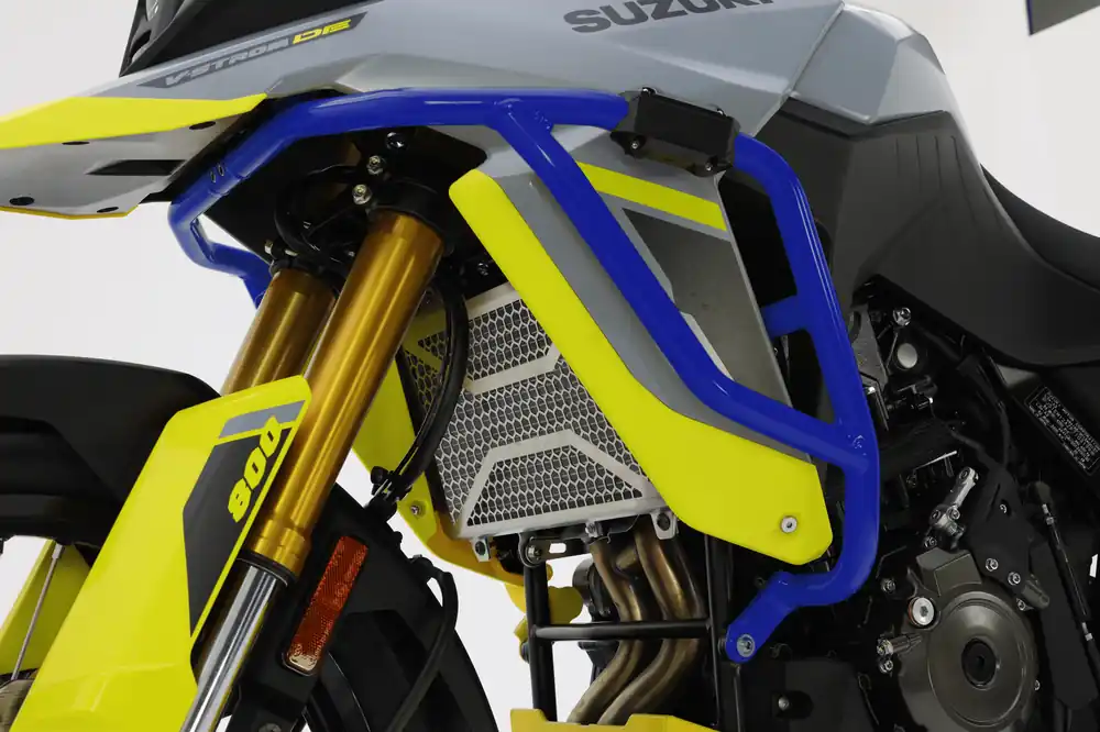 Achat Immédiat Pare-chocs bleu en aluminium pour Suzuki V-Strom 800 DE (23-)