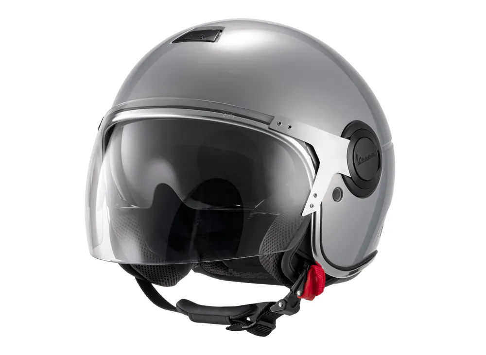 Vespa casque jet, Vespa Argentario, gris XS Commande En Gros