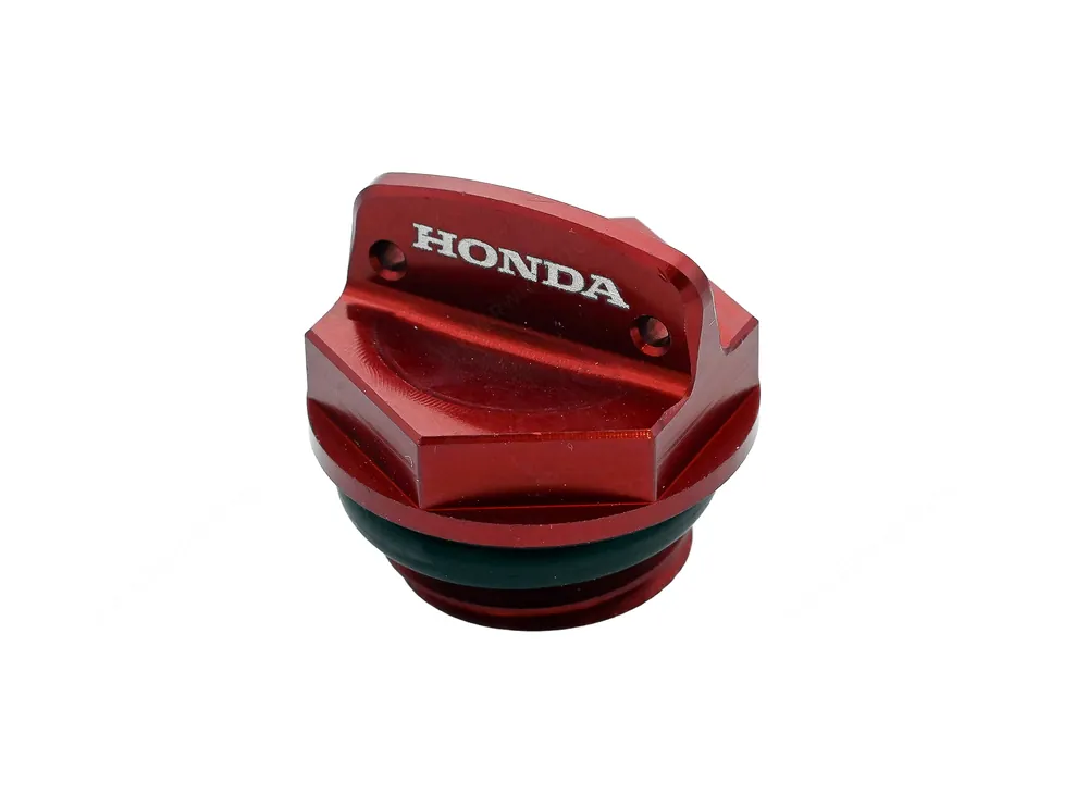 Offre Du Jour Bouchon de remplissage d'huile rouge pour Honda CB 1000 Hornet (25-) / CB 1000 F (26-) Original