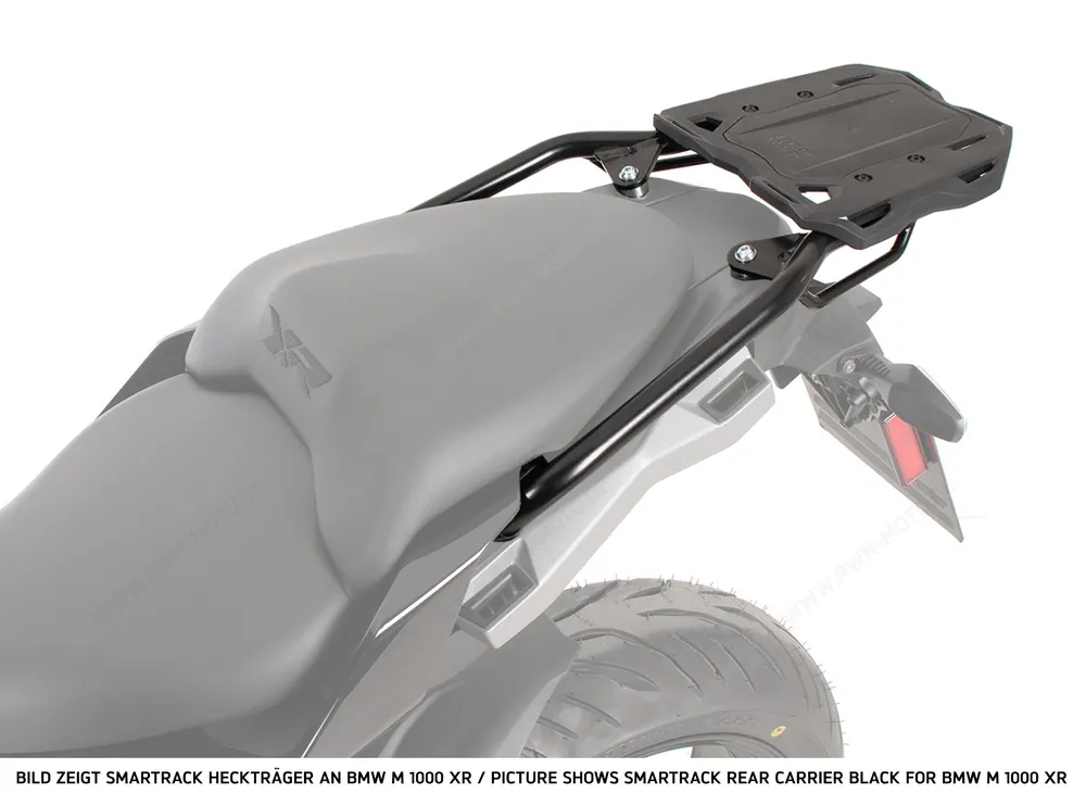 Usine Directe Porte-vélo arrière Smartrack noir pour Ducati Monster 821 (18-20) Hepco & Becker