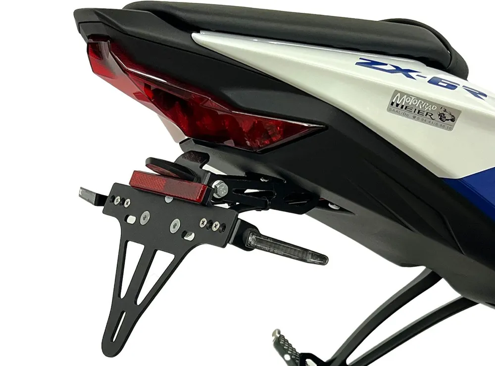 Super Prix Support de plaque d&rsquo;immatriculation pour Kawasaki Ninja ZX-6R (24-)