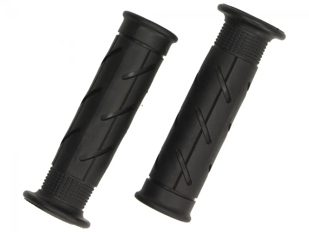 ariete Jeu de poignées en caoutchouc fermées, longueur : 120 mm, noir Produit De Marque