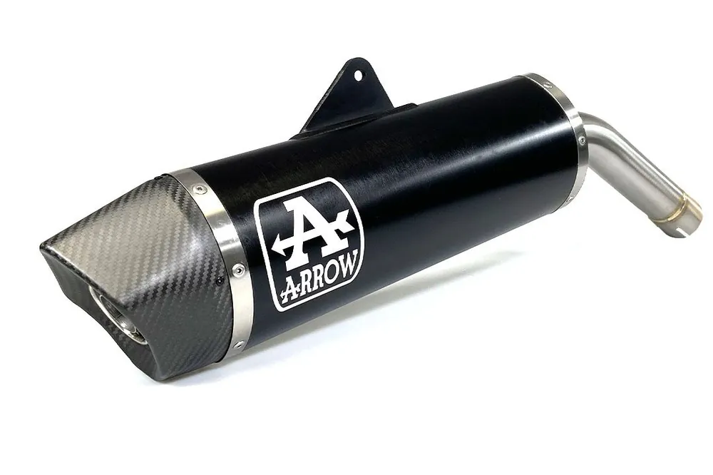 Achat Immédiat ARROW Échappement MAXI RACE TECH pour BMW F850GS 2018-, aluminium, noir