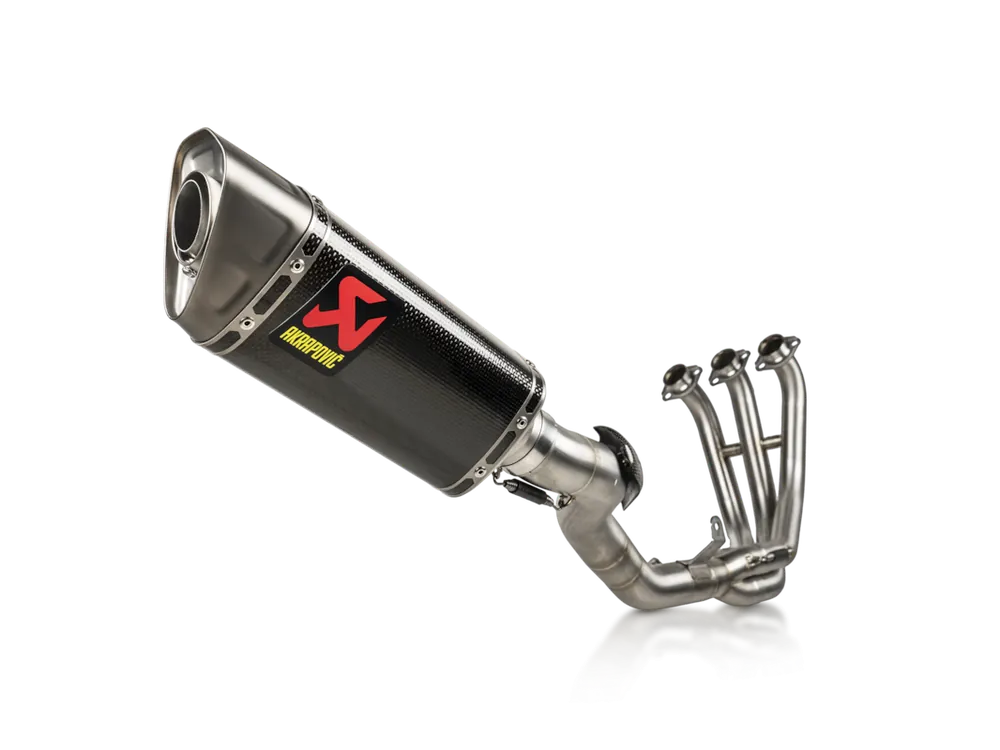 Akrapovic Racing Line (carbone) système d&rsquo;échappement pour Yamaha Tracer 9 / GT / GT+, 2025 Achat Immédiat