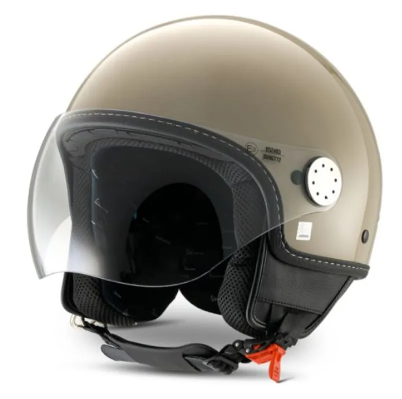 Vespa casque jet, Vespa Visor LangHe, beige (Q01) XS Prix Réduit