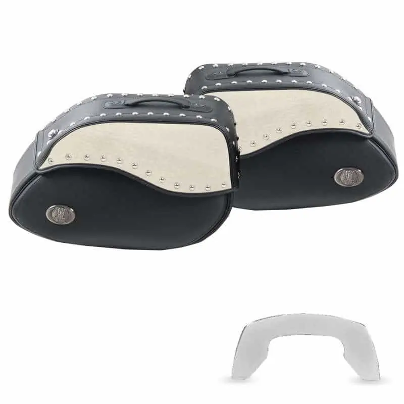 Acheter Direct Kit de sacoches de selle Ivory pour les porteurs C-Bow Hepco & Becker