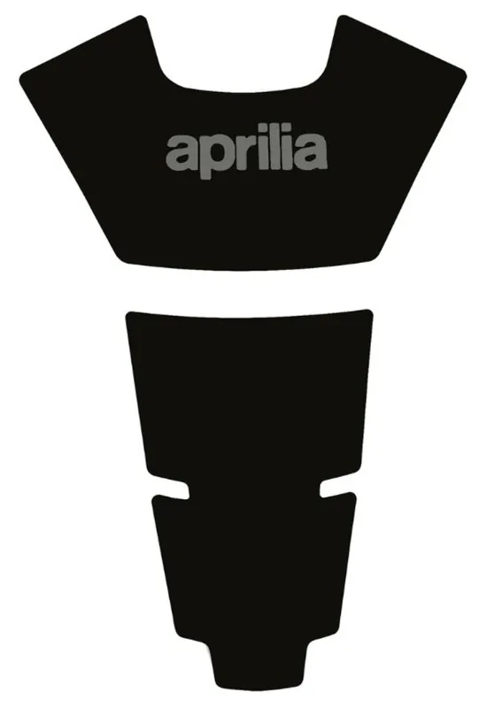 Petit Prix Tankpad noir pour Aprilia Tuono 457 (25-)