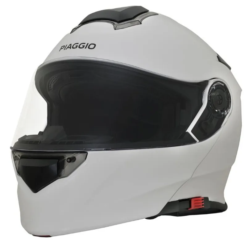 Casque modulaire Piaggio blanc brillant XS Nouvelle Collection