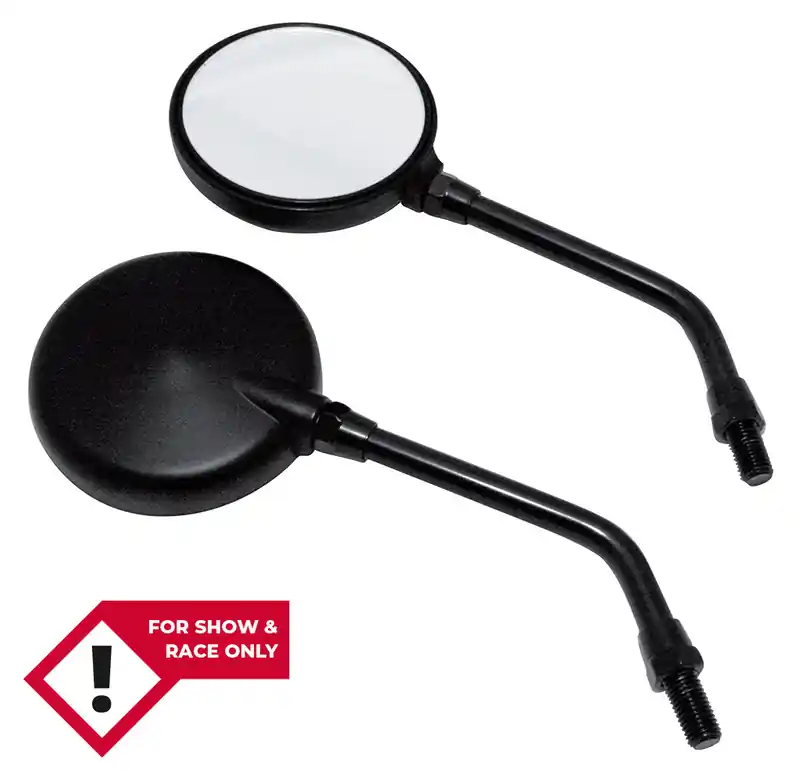 Prix Bas HIGHSIDER smart Miroir de guidon mini noir (paire)