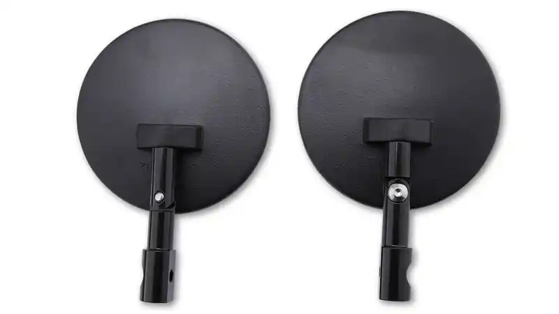 Dernier Modèle HIGHSIDER smart Rétroviseur d&rsquo;extrémité de guidon SuperBike noir (paire)