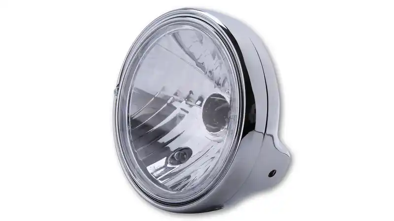 Nouvelle Collection HIGHSIDER smart 7 pouces LTD phare chromé E-approuvé (1pc)