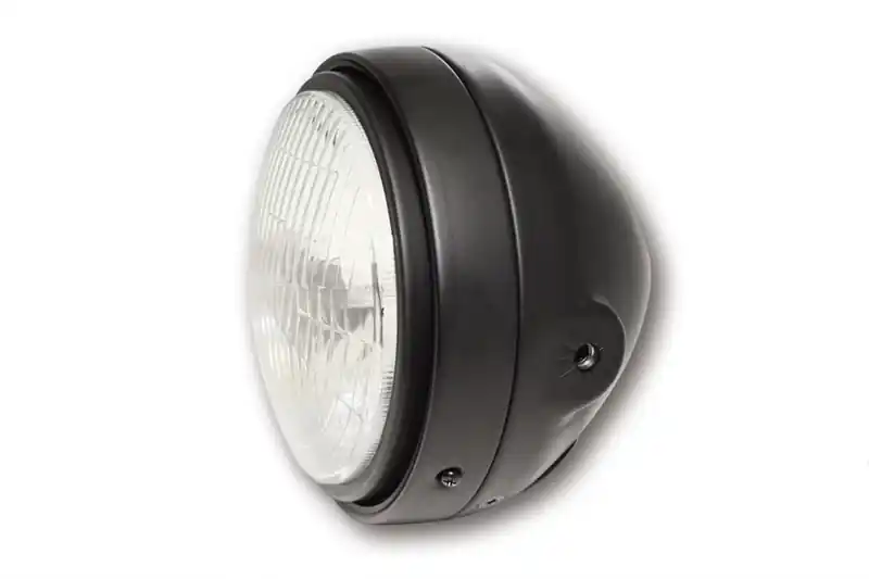 HIGHSIDER smart 5 3/4 pouces phare principal noir E-approuvé (1pc) Authentique