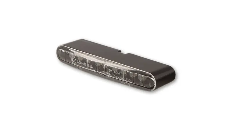 HIGHSIDER pro Stripe LED feu arrière noir/transparent (1pc) Vente Flash
