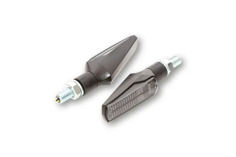 HIGHSIDER Smart Fineline LED 3in1 Combinaison de clignotants et de feux arrière Boîtier noir / Lentille gris fumée (P Commande En Gros