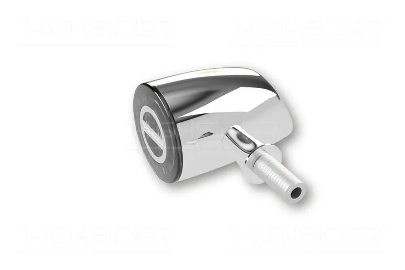 Expédié Aujourd&rsquo;hui HIGHSIDER pro Rocket Classic LED clignotant/feu de position chrome 2in1, homologué E (paire)