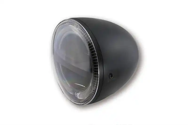 Produit De Marque HIGHSIDER pro 5 3/4 pouces Phare Circle LED noir E-approuvé (1pc)