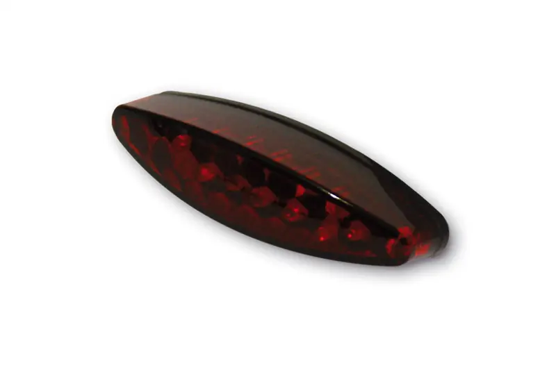 HIGHSIDER pro Little Number1 Feu arrière à LED noir/rouge Avec éclairage de la plaque d&rsquo;immatriculation (1pc) Réduction