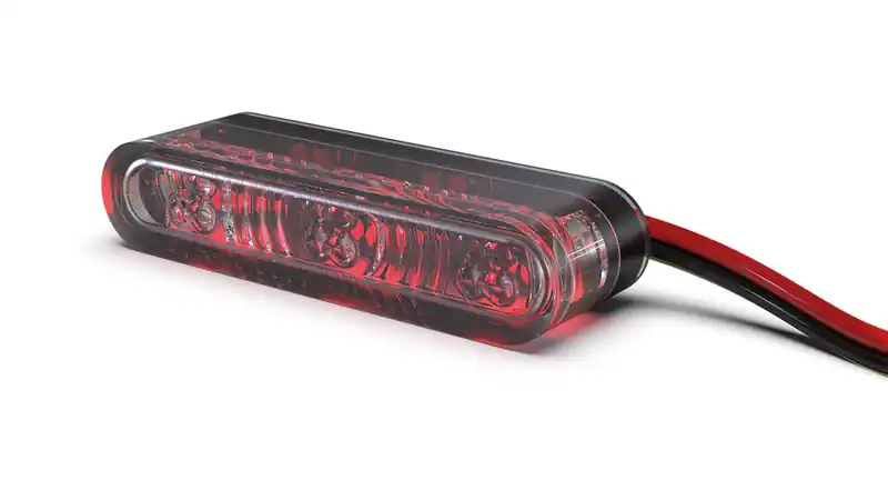 HIGHSIDER pro Star-MX1 Pro Module LED feu arrière, feu stop, clignotant noir/teinté 3en1, homologué E (la paire) Prix Cassé