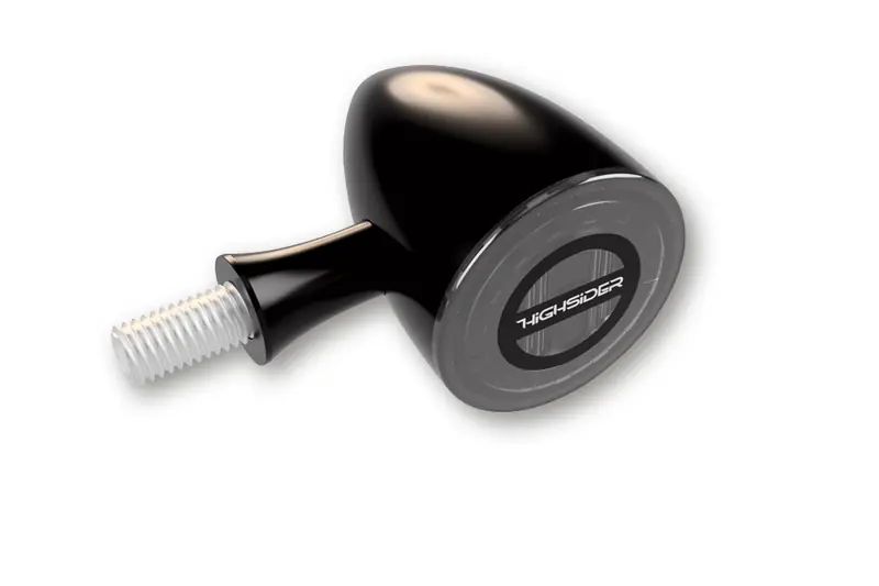 Prix Bas HIGHSIDER pro Rocket Bullet LED Feu arrière, feu stop, clignotant Noir/tuméfié 3en1, homologué E (paire)