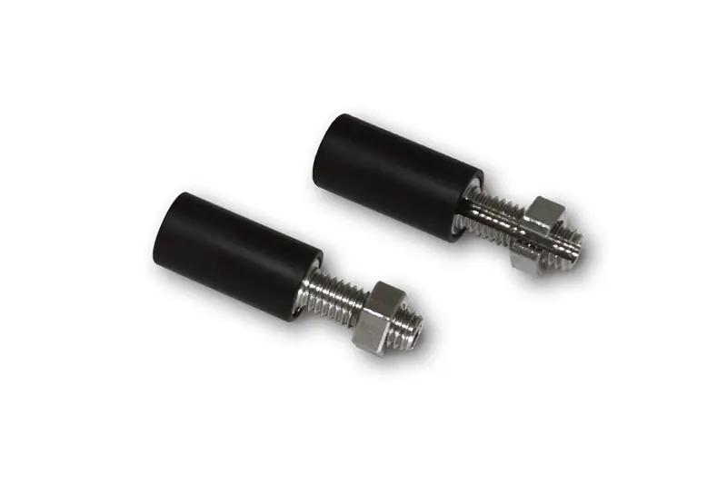 Usine Directe HIGHSIDER pro Extension de clignotant Noir M8 (paire)