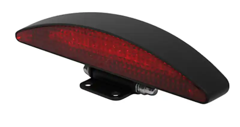 Satisfait Ou Remboursé HIGHSIDER pro Interstate LED feu arrière noir/rouge E-approuvé (1pc)