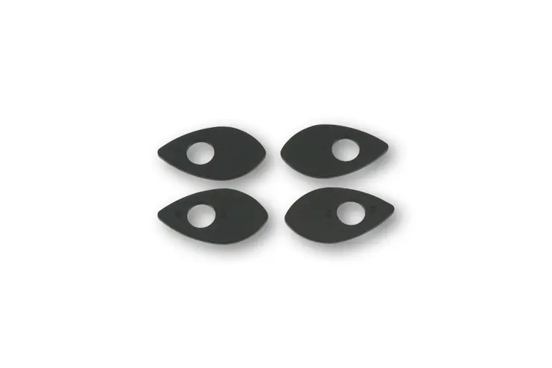 HIGHSIDER smart Plaques de montage Indy Spacer Noir Pour Divers, Ducati, Honda Remise