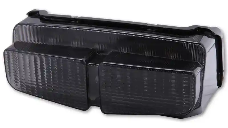 Prix Réduit HIGHSIDER smart Feu arrière LED noir style Yamaha, homologué E (1pc)