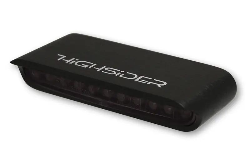 HIGHSIDER pro Stripe LED clignotant noir/teinté E-approuvé (paire) Livraison Express