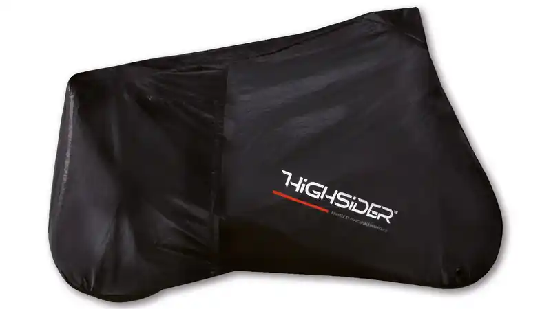 Super Prix HIGHSIDER pro Bâche d&rsquo;extérieur Noir Heavy Duty, Moto / Scooter – L (1pc)