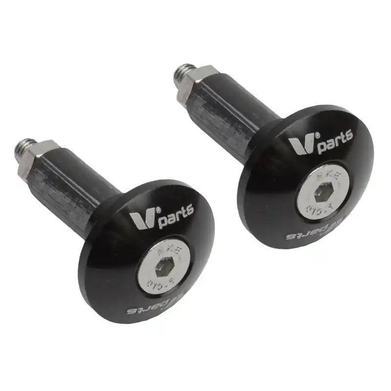 V PARTS protection d’embout de guidon Ø12-18mm noir Prix Promo