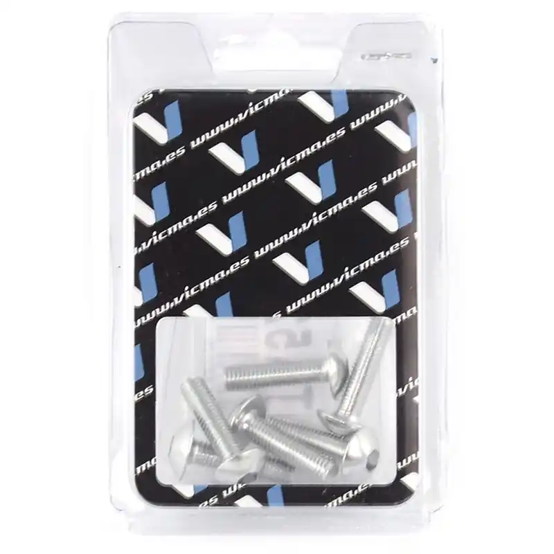 Meilleur Prix V KIT DE PIÈCES VIS 6 TOUTES M5X20 ARGENT