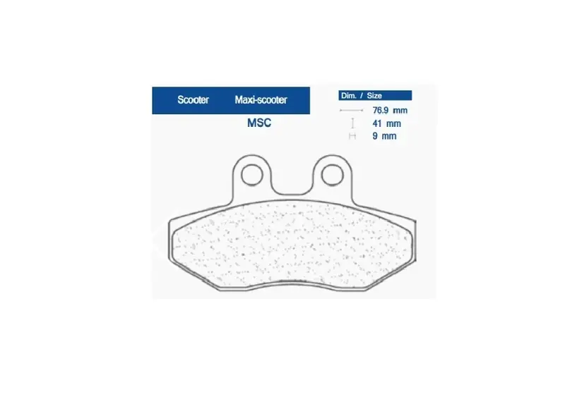 Expédition Rapide CL Brakes Maxi Scooter Sintermetall Bremsbeläge – 3077MSC