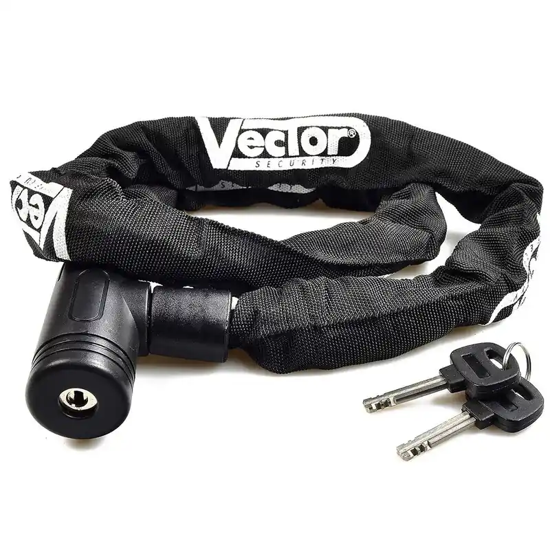 VECTOR Antivol à chaîne Ø 8mm/1,2m Prix Réduit