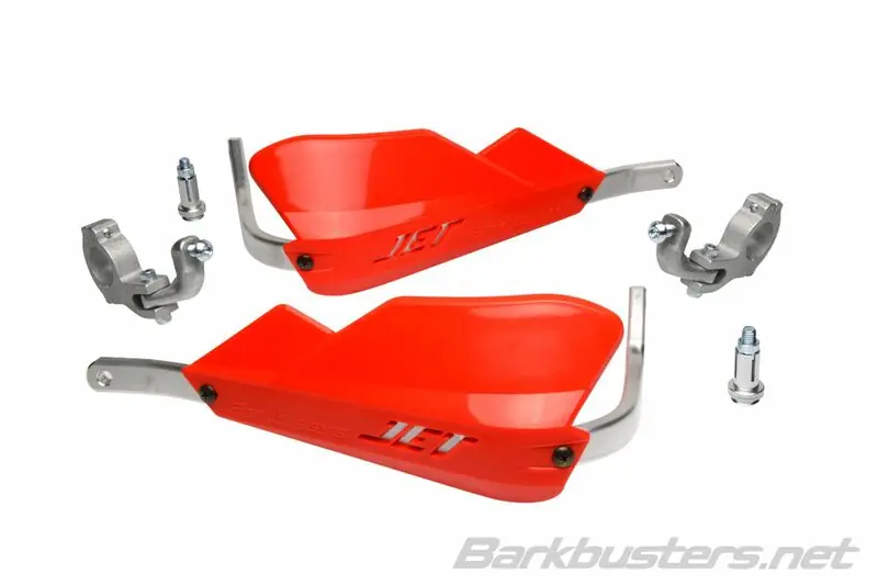 Barkbusters Jet Handschutz Set Zweipunktbefestigung Konisch Rot Solde