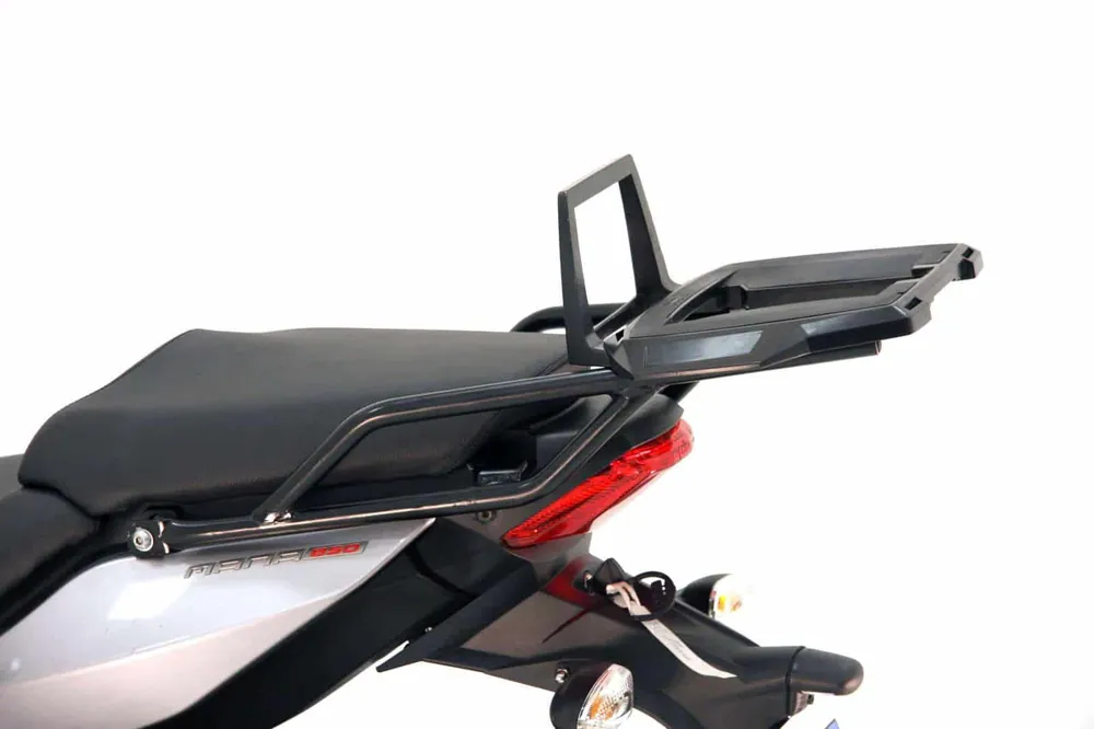 Support de topcase Alurack noir pour Aprilia NA 850 Mana/GT (07-16) Hepco & Becker Authentique