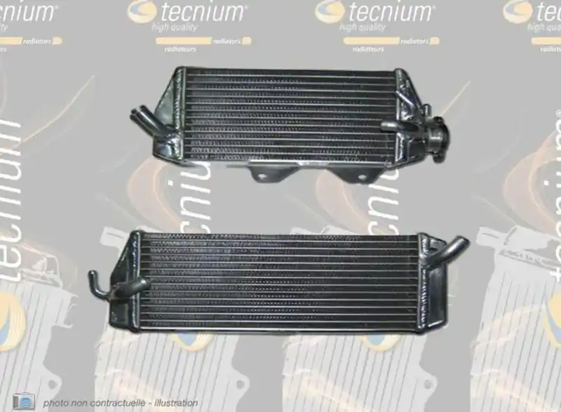Paiement Sécurisé Radiateur surdimensionné Tecnium gauche – Kawasaki KX450F