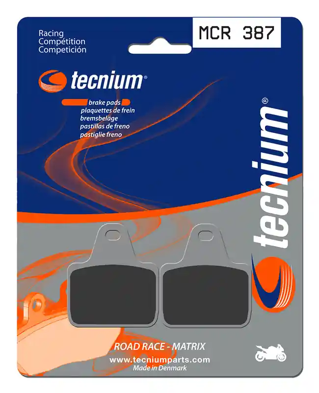 Haute Qualité Plaquettes de frein en carbone fritté Tecnium Racing - MCR387