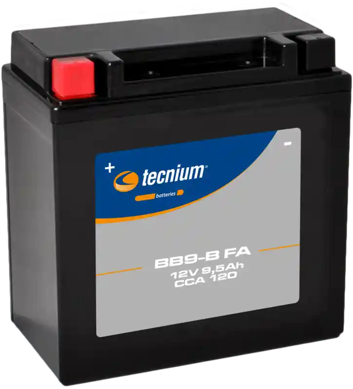 Tecnium Pile sans entretien activée en usine - BB9-B Meilleure Vente