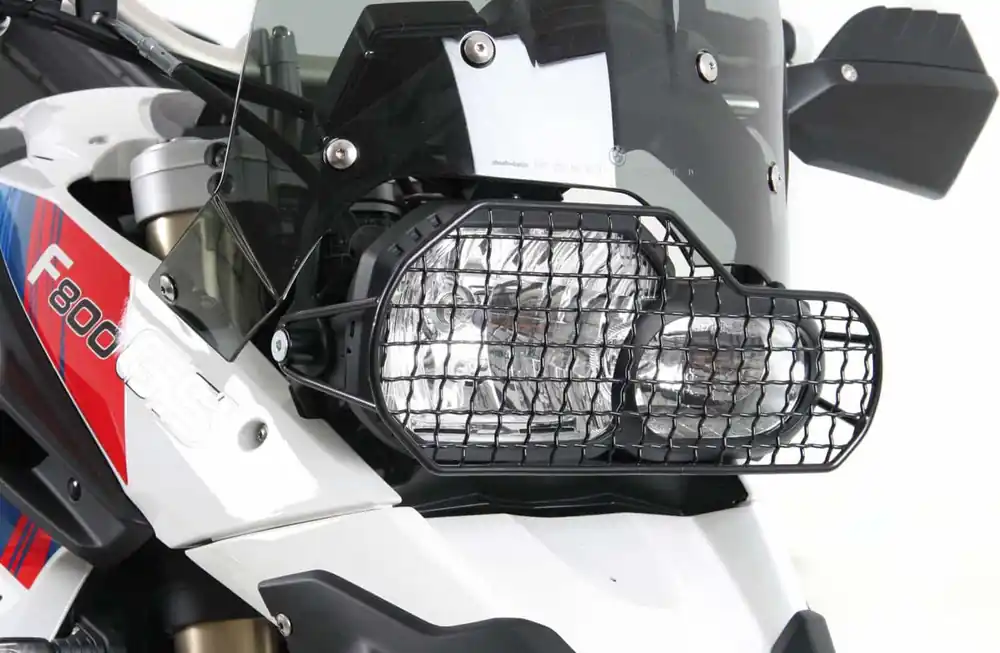 Achat Immédiat Grille de protection des feux noire pour BMW F 650 GS Twin (08-11)/F 700 GS (12-17) Hepco & Becker