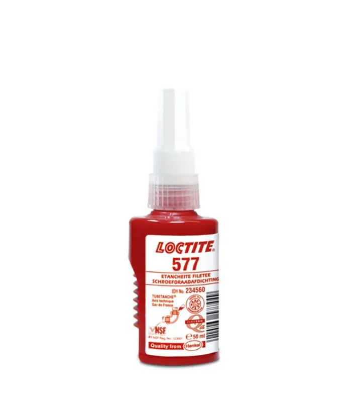 Loctite 577 étanchéité des filetages – 50ml Dernier Modèle