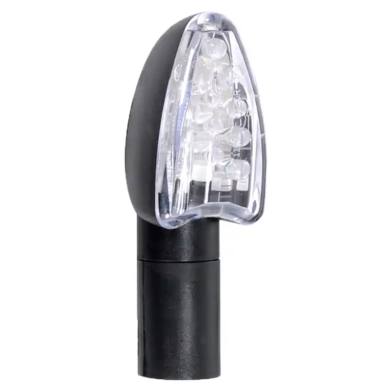 Oxford Signal 15 LED Blinker Gehäuse Schwarz / Linse Klar (Paar), Vorn & Hinten Marque