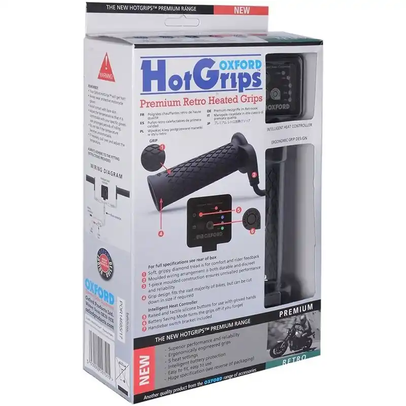 Oxford Hotgrips Premium Retro Dernière Chance