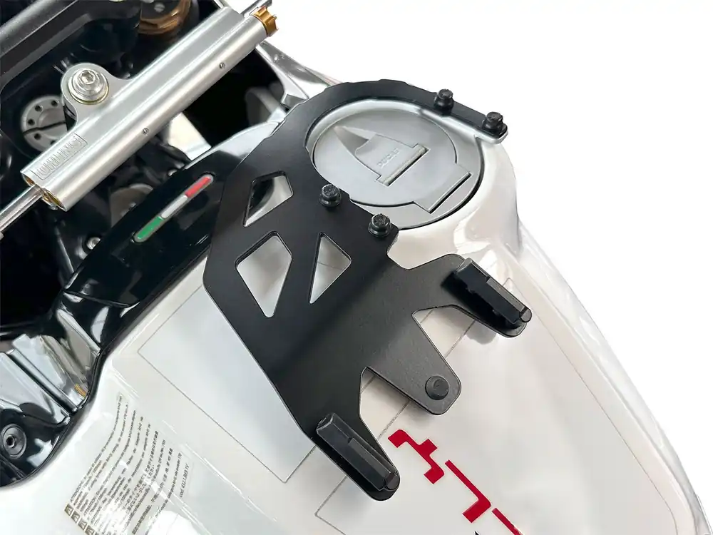Anneau de réservoir Basic avec unité de fermeture de la sacoche de réservoir pour Ducati DesertX (22-) Hepco & Becker Vente Directe