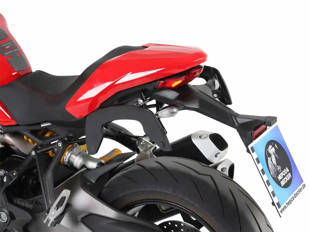 Support latéral C-Bow noir pour Ducati Monster 1200 S (17-20) Hepco & Becker Offre Du Jour
