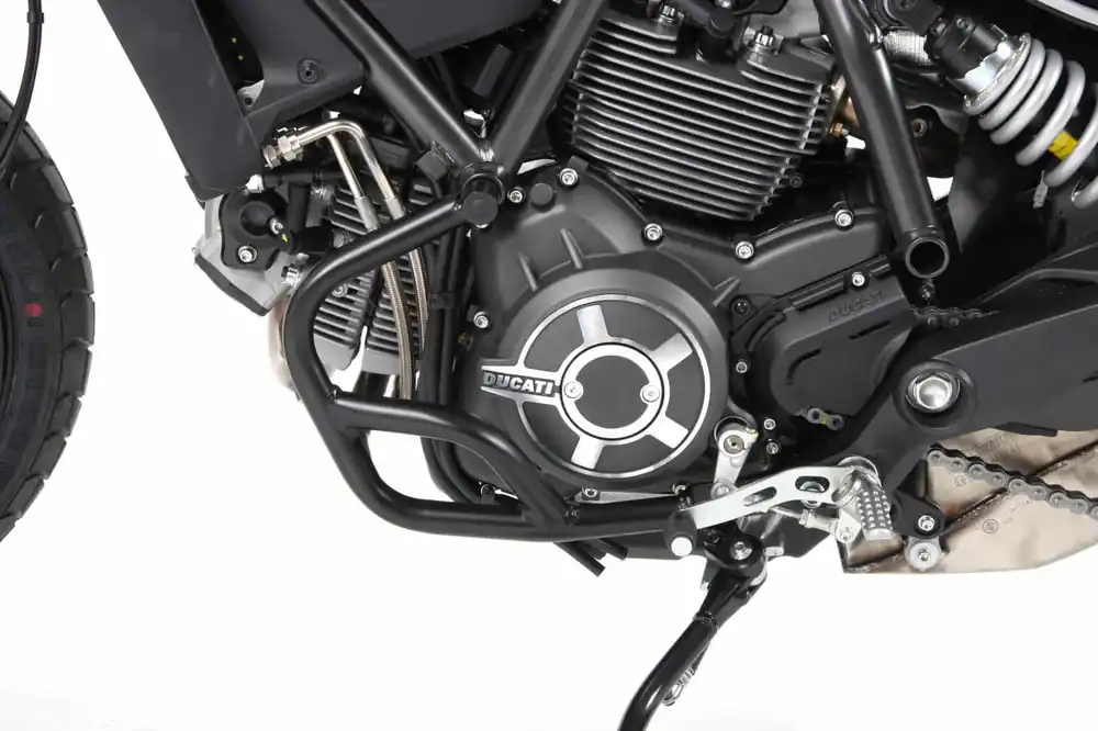 Arceau de protection du moteur noir pour Ducati Scrambler 800 (15-18) Hepco & Becker Réduction